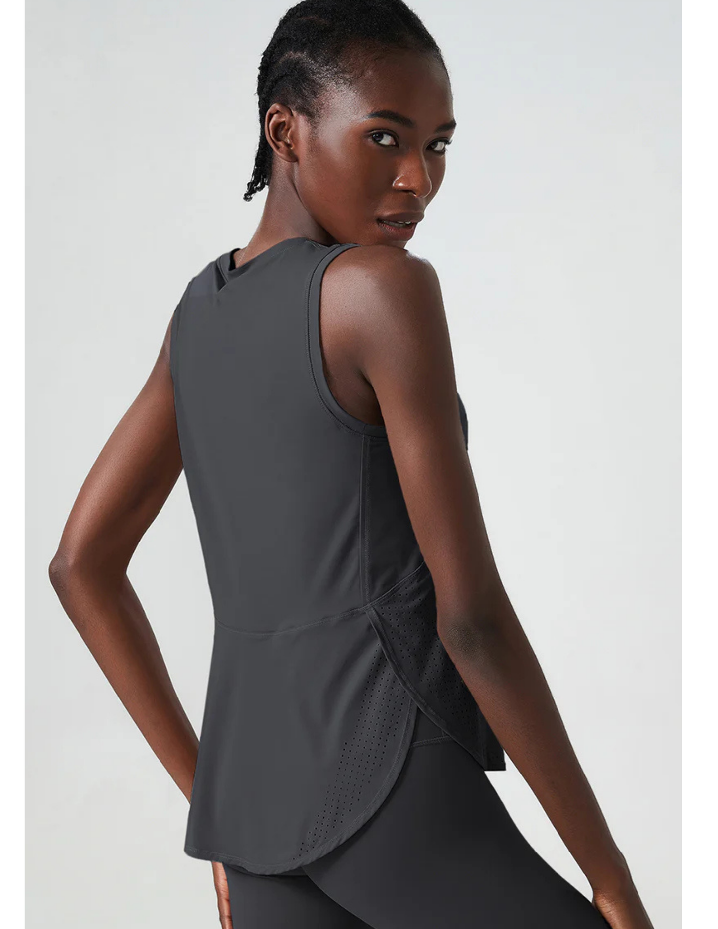Challeng-HER Tank Top - Back Logo