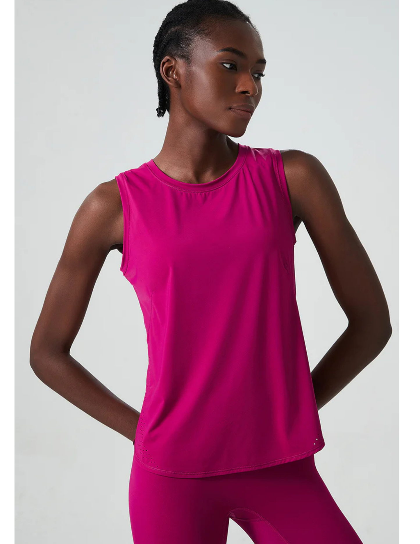 Challeng-HER Tank Top - Back Logo