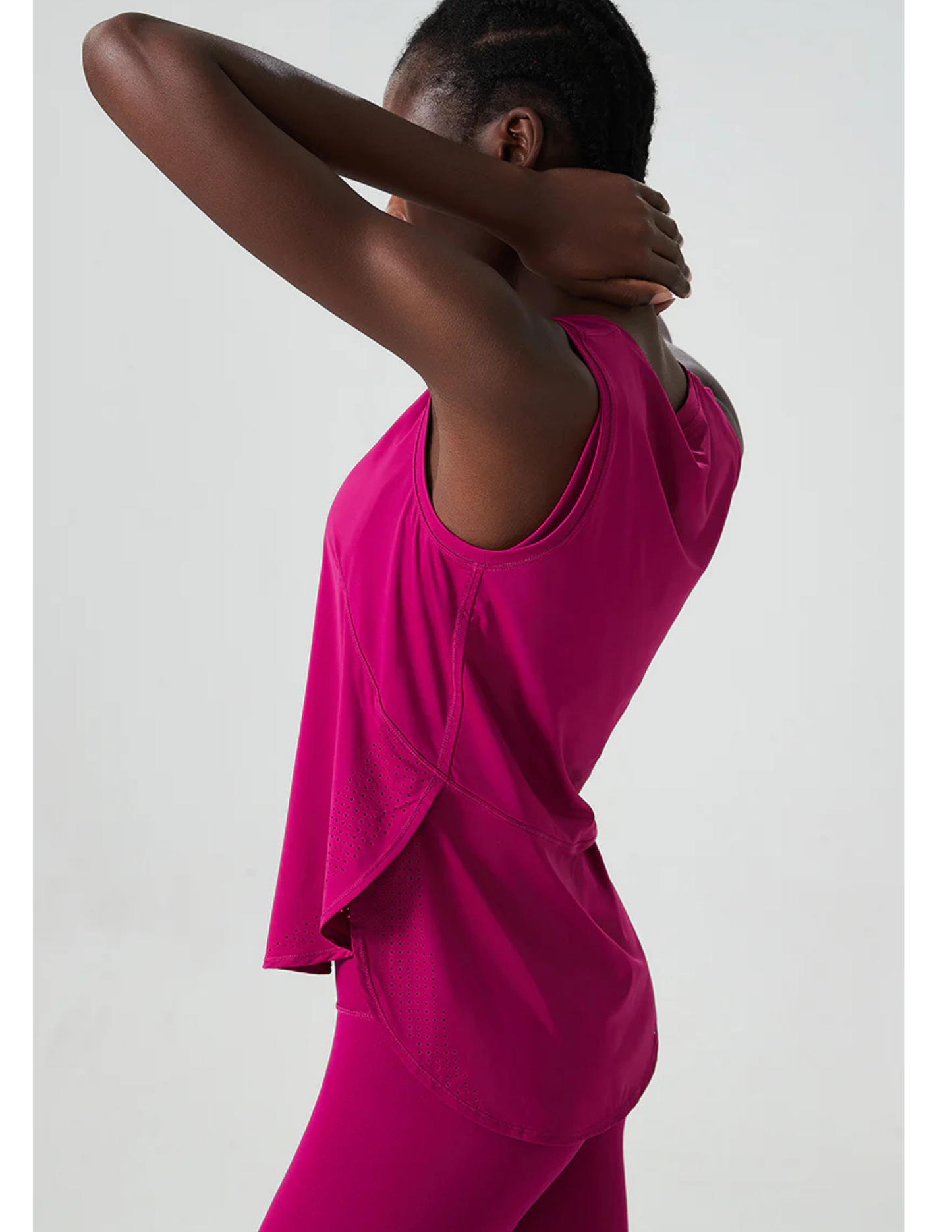 Challeng-HER Tank Top - Back Logo