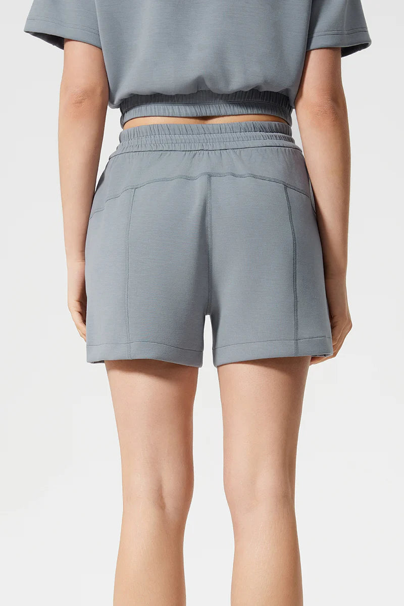 On The Move Casual Short - Trees Logo