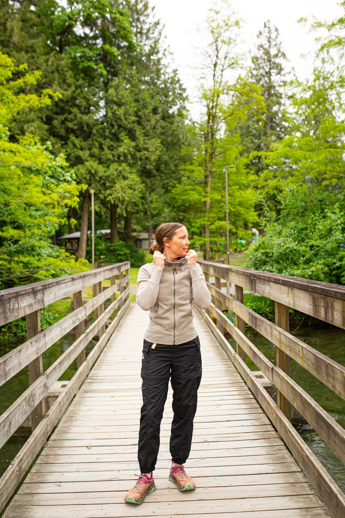 Let It Flow Sweater 3.0 - Full Zip Hoody Logo Arm