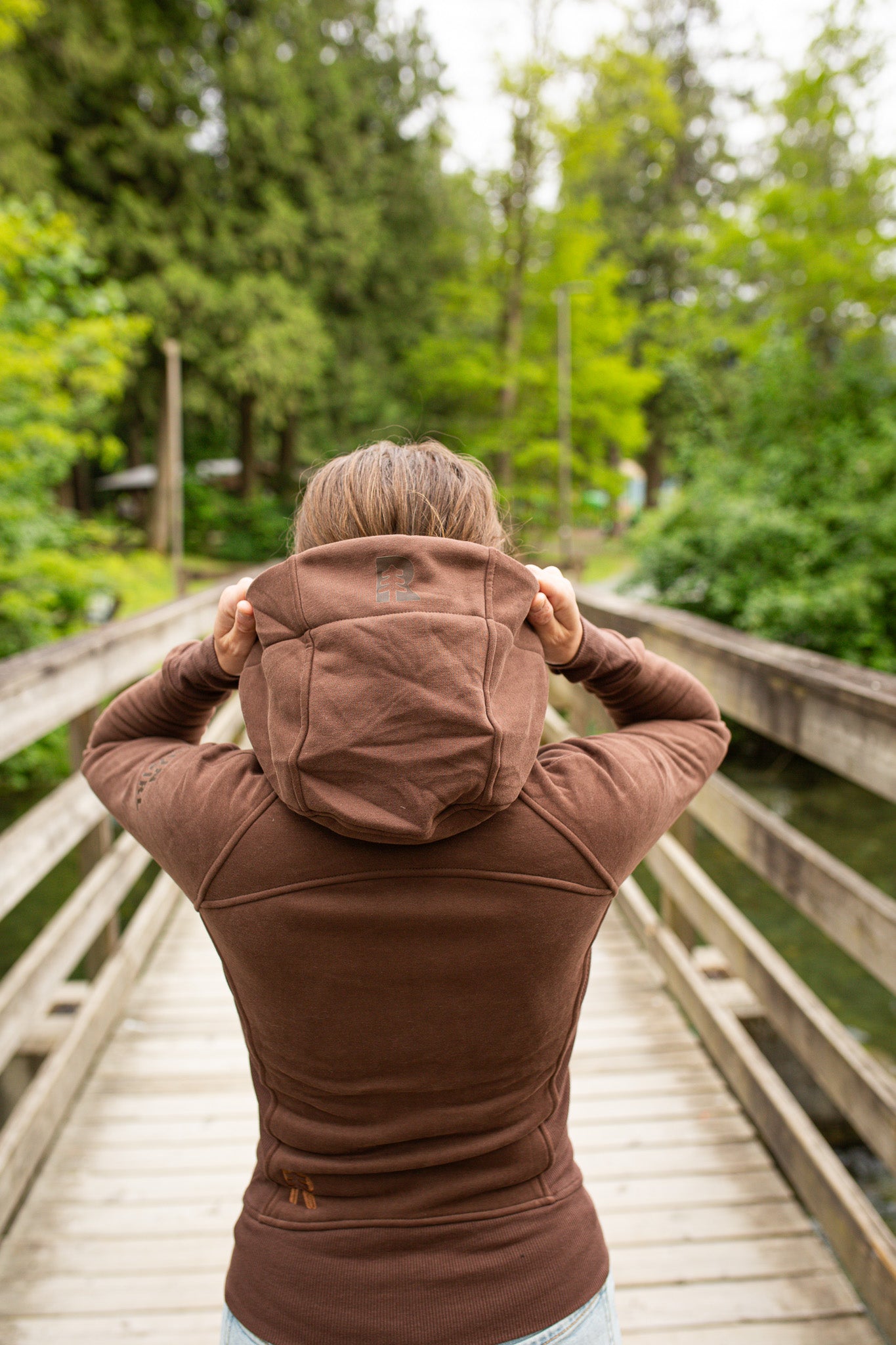 Let It Flow Sweater 3.0 - Full Zip Hoody Logo Arm
