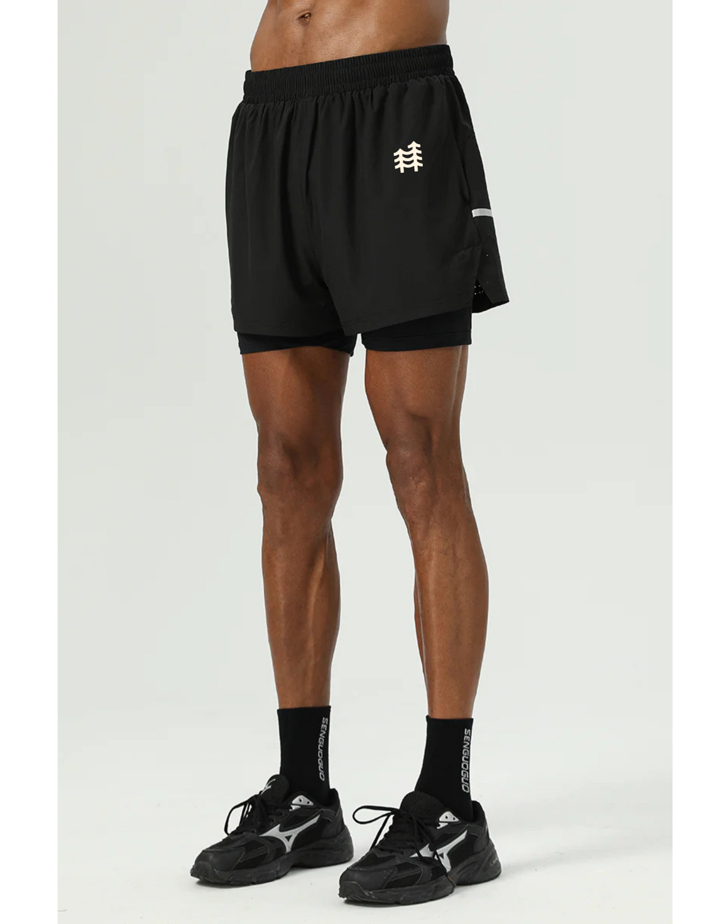 Move Unisex Shorts - Reflective Logos