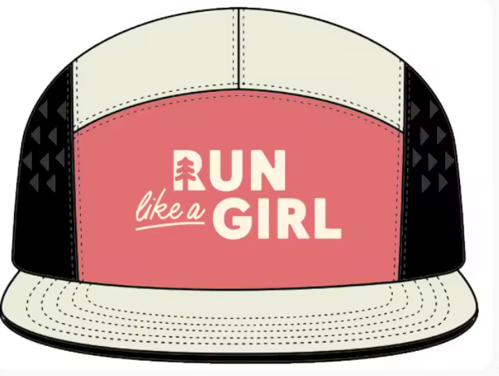 Run Like A Girl Running Hat