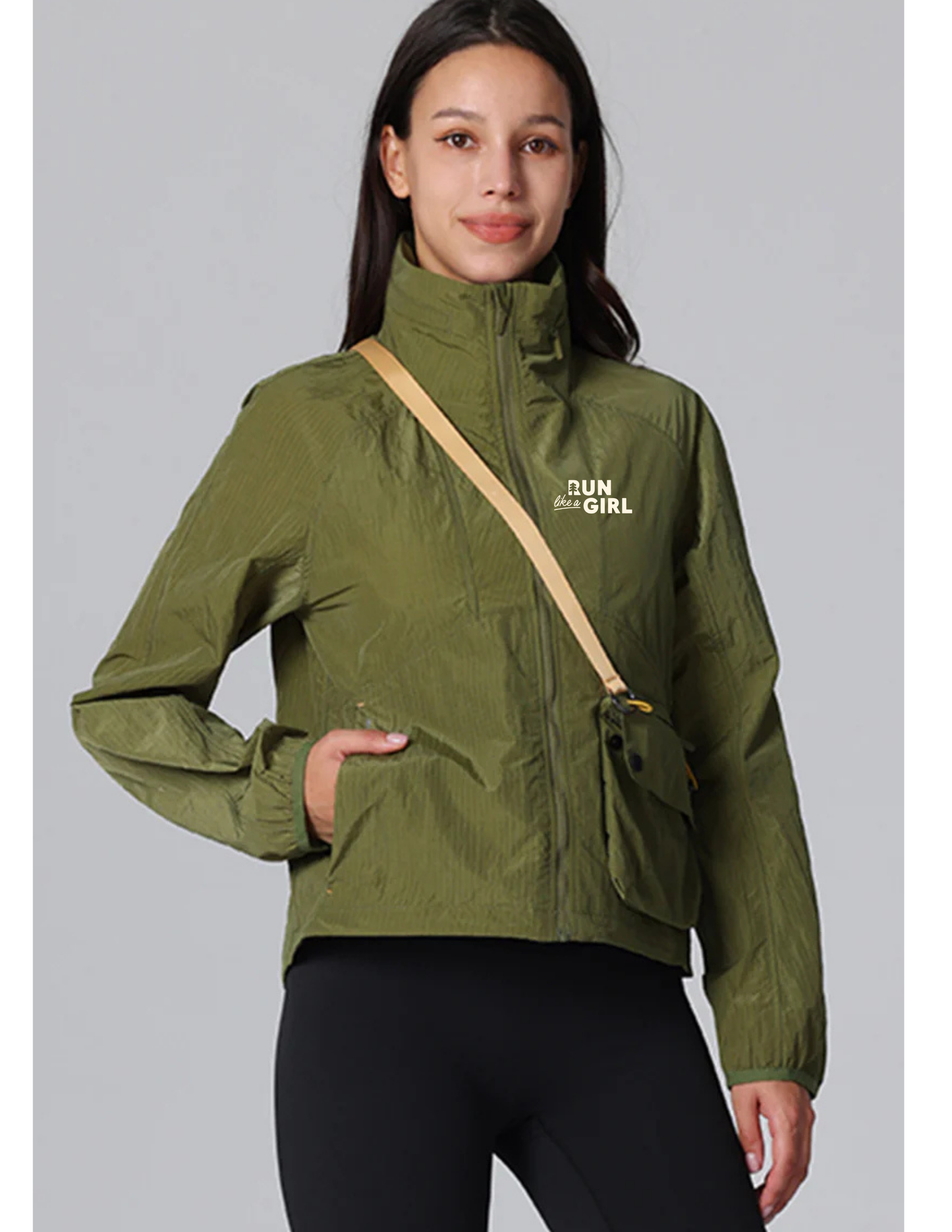 Go Crop Jacket - Full Zip
