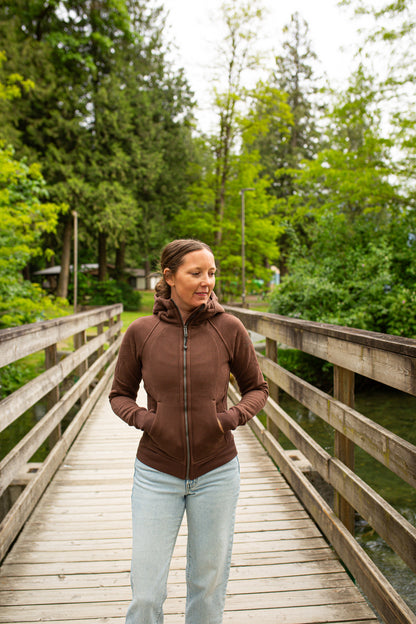 Let It Flow Sweater 3.0 - Full Zip Hoody Logo Arm