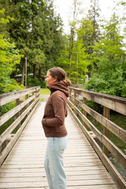 Let It Flow Sweater 3.0 - Full Zip Hoody Logo Arm