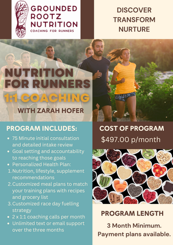 Nutrition Coaching for Runners with Zarah Hofer