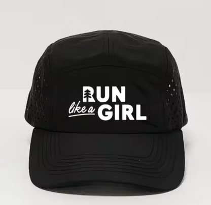 Run Like A Girl Running Hat