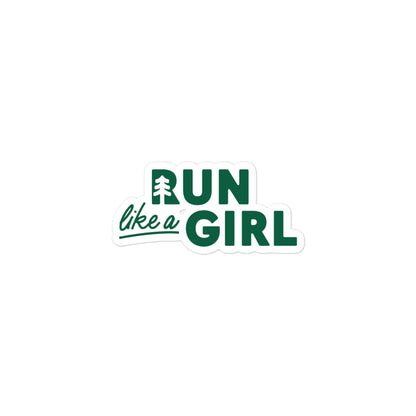 Run Like A Girl Sticker