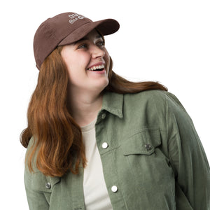 Vintage Run Like A Girl Corduroy Cap