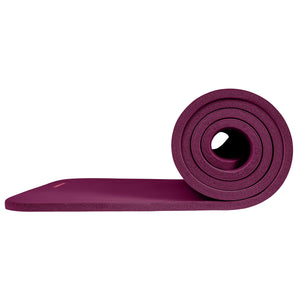 Retrospec Solana Yoga Mat 1" And 1/2" Thick With Nylon Strap for Men And Women - Non Slip Exercise Mat For Home Yoga, Pilates, Stretching, Floor And Fitness Workouts