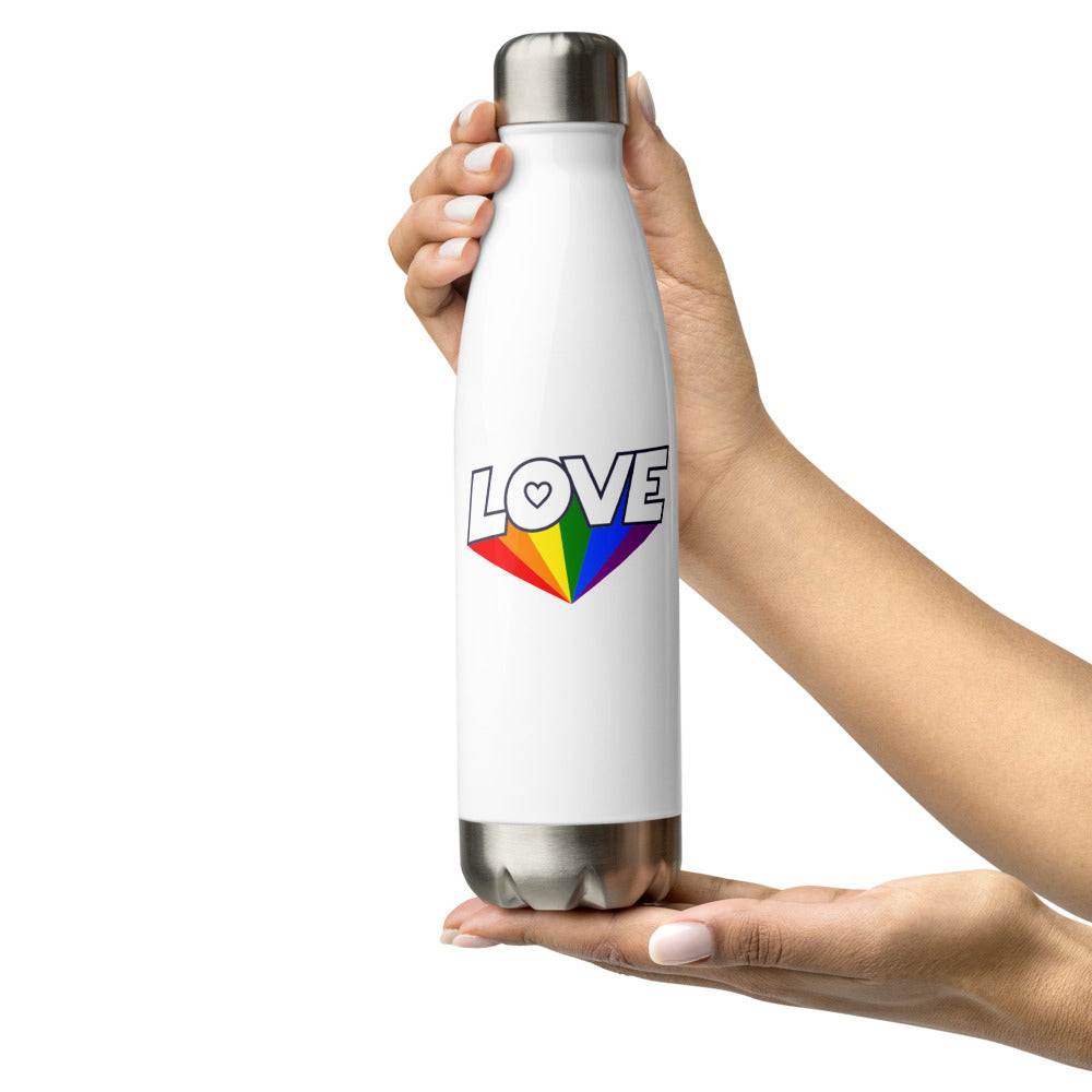 PRIDE LOVE Stainless Steel Water Bottle